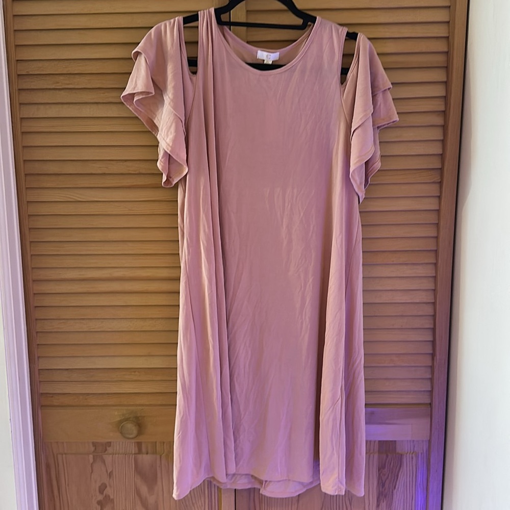 Charming Charlie’s Cold Shoulder Dress